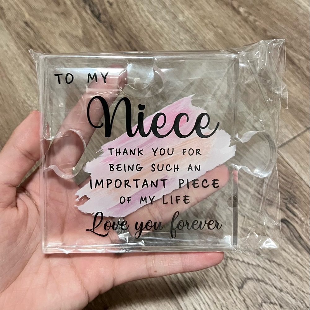 Othr Niece Appreciation Wall Art - Pink and Black